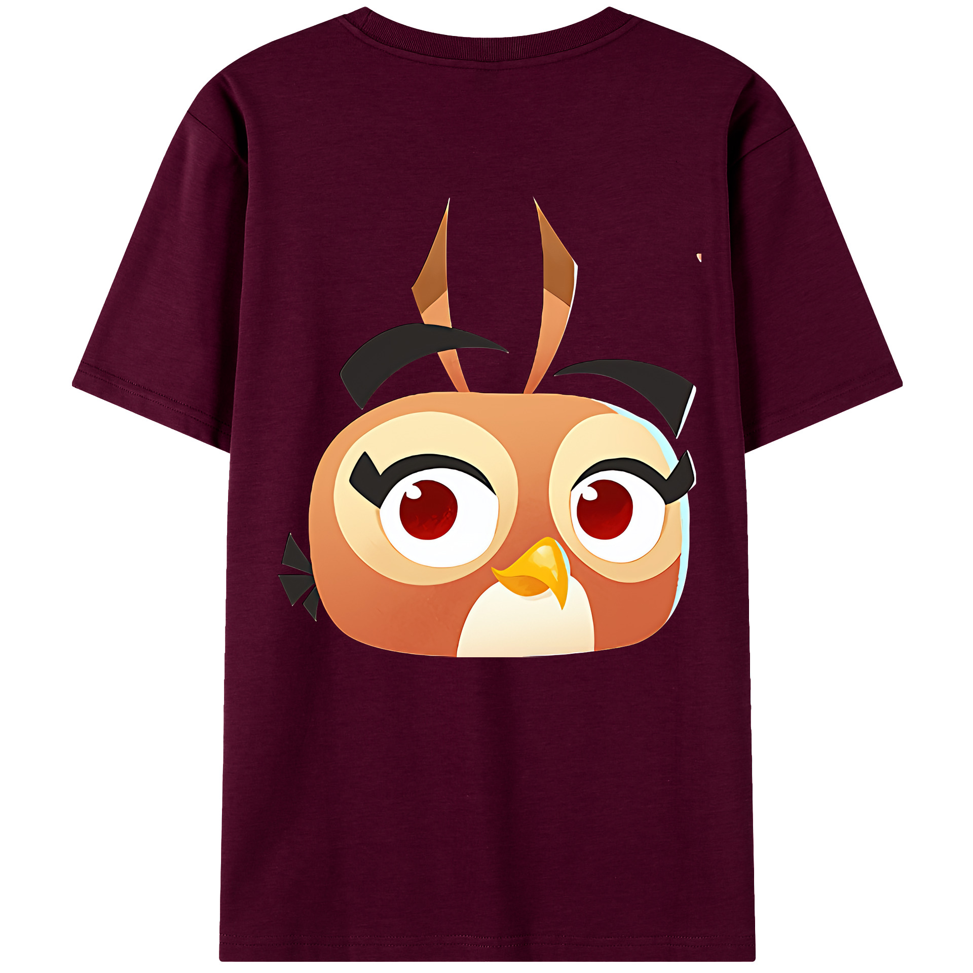 （画像用） Angry Birds アングリーバード レディース半袖Tシャツ(バックプリント)